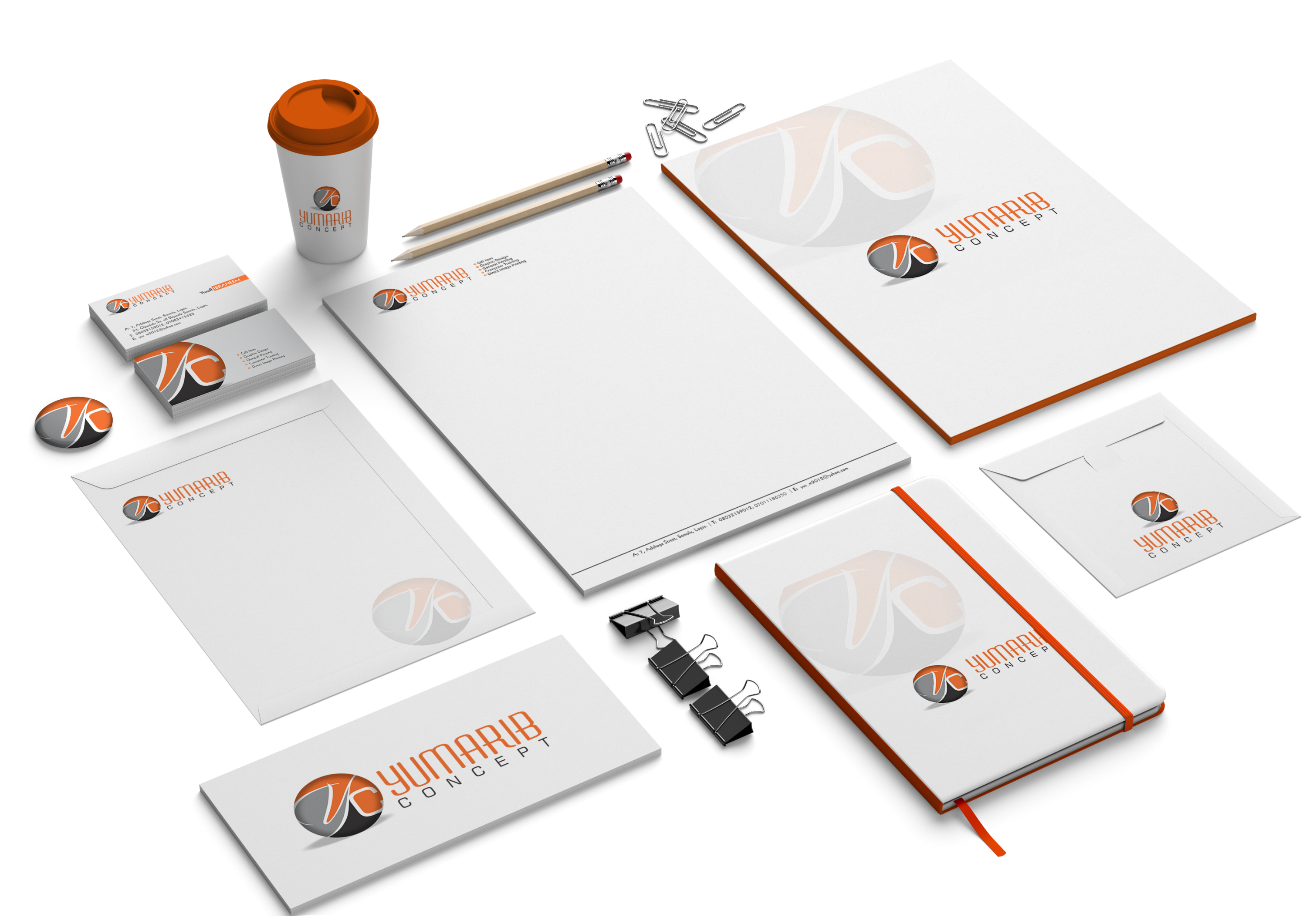 brand identity design and printing in lagos.